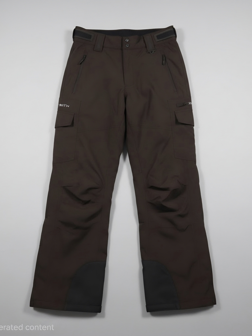 Snow Board Ski Pants,S/CH .Ocean and Earth OE PRO SERIES Black Fleece l